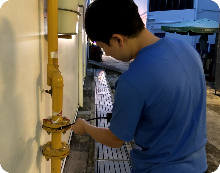 Portfolio image for Town Gas Pipe Inspection